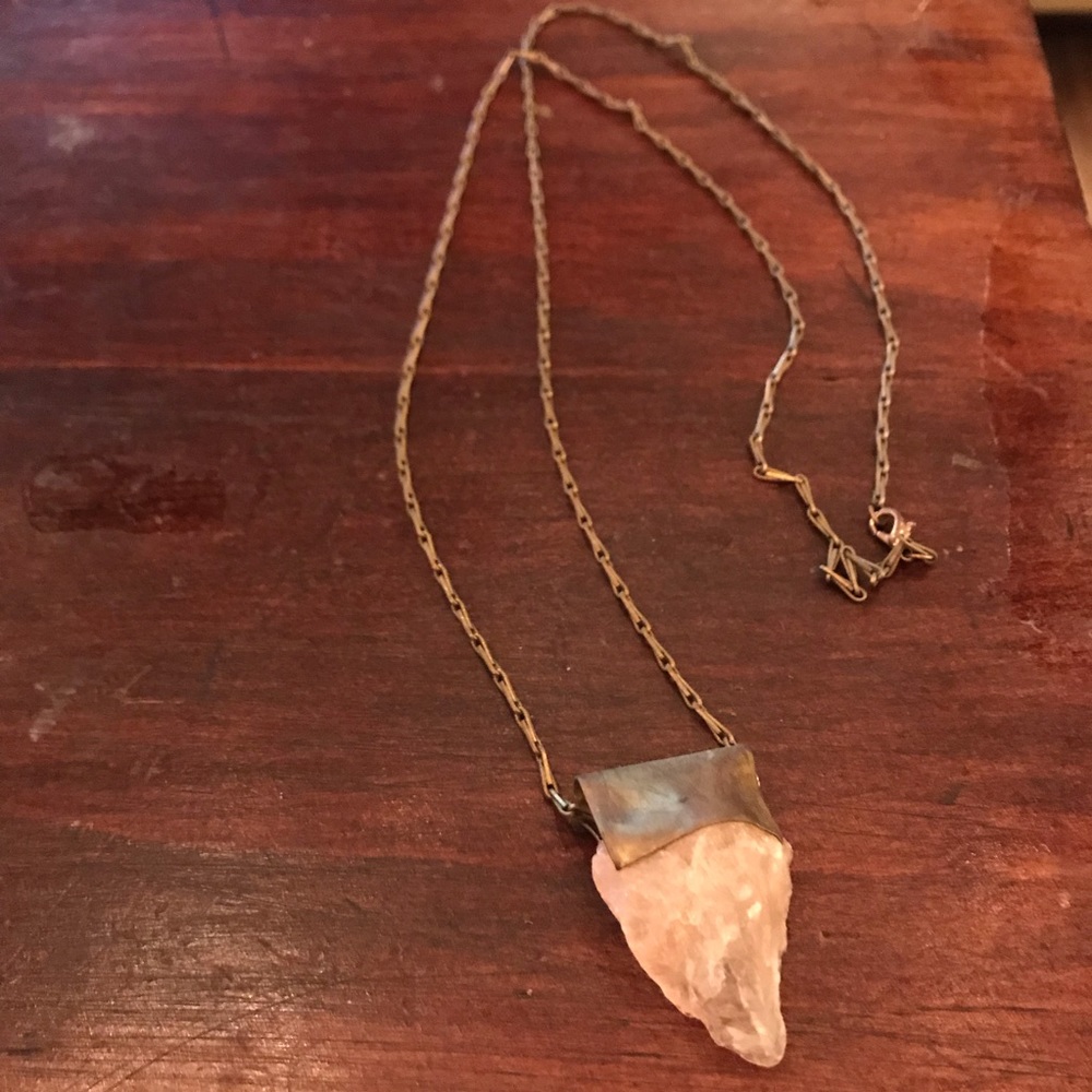 Geode necklace
